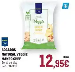 Makro Chef select - bocados natural veggie oferta