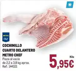 Makro Chef select - cochinillo cuarto delantero oferta