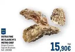 Makro Chef select - ostra fine de claire n°2 oferta