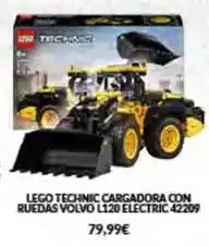 Game Lego - technic cargadora con ruedas volvo l120 electric oferta