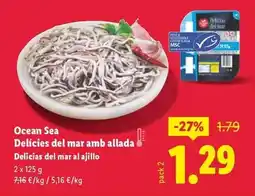 Lidl Ocean sea - delicias del mar amb al ajillo oferta