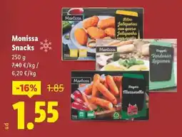 Lidl Monissa - snacks oferta
