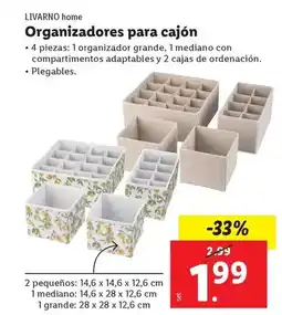 Ocine Livarno home - organizadores para cajón oferta