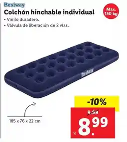 Ocine Bestway - colchon hinchable individual oferta
