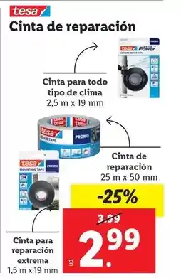 Ocine Tesa - cinta de reparación oferta