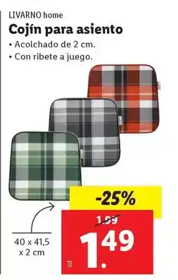 Ocine Livarno home - cojin para asiento oferta