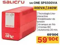 Dynos Informática Salicru - sai one sps500va oferta