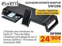 Dynos Informática Ewent - elevador soporte monitor ew1268 oferta