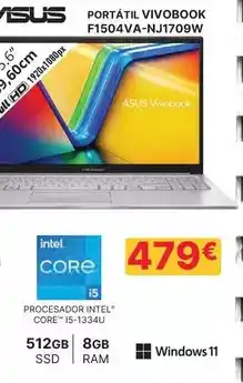 Dynos Informática Asus - portatil f1504va-nj1709w oferta