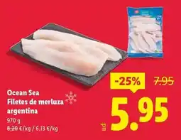 Lidl Ocean sea - filetes de merluza argentina oferta