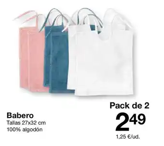 Zeeman Babero oferta