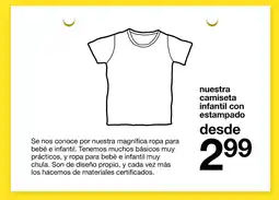 Zeeman Nuestra camiseta infantil con estampado oferta
