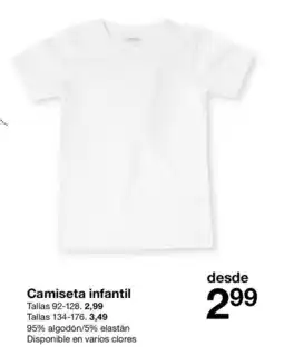 Zeeman Camiseta infantil oferta