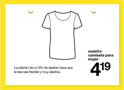 Zeeman Nuestra camiseta para mujer oferta