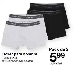 Zeeman Bóxer para hombre oferta