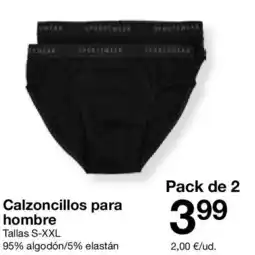 Zeeman Calzoncillos para hombre oferta