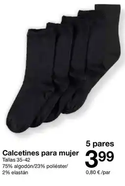 Zeeman Calcetines para mujer oferta