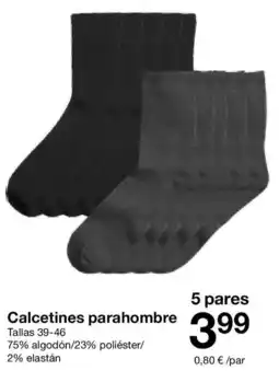 Zeeman Calcetines parahombre oferta