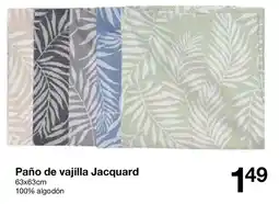 Zeeman Paño de vajilla Jacquard oferta