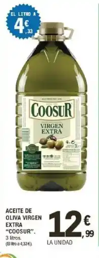 E.Leclerc COOSUR Aceite de oliva virgen extra oferta
