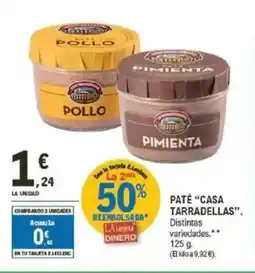 E.Leclerc CASA TARRADELLAS Paté oferta