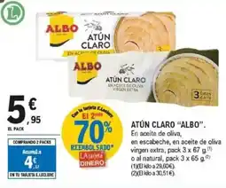 E.Leclerc ALBO Atún claro oferta