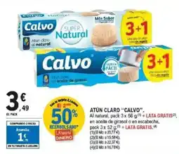 E.Leclerc CALVO Atún claro oferta