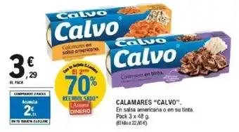 E.Leclerc CALVO Calamares oferta