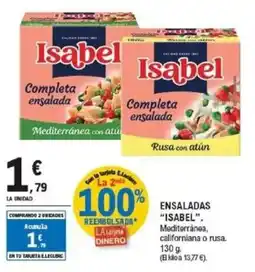 E.Leclerc ISABEL Ensaladas oferta