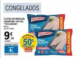 E.Leclerc PESCANOVA Filetes de merluza argentina sin piel oferta