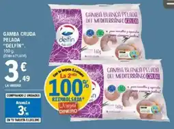 E.Leclerc DELFIN Gamba cruda pelada oferta