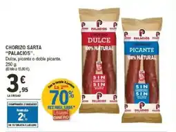 E.Leclerc PALACIOS Chorizo sarta oferta