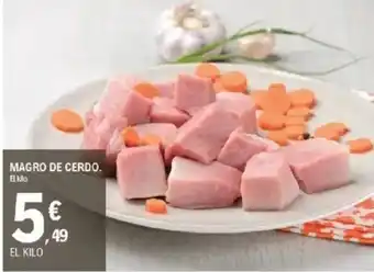 E.Leclerc Magro de cerdo oferta