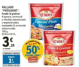 E.Leclerc PRÉSIDENT Rallado oferta