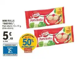 E.Leclerc BABYBEL Mini rolls oferta