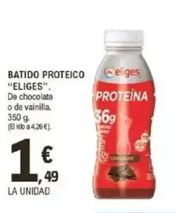 E.Leclerc IFA ELIGES Batido proteico oferta