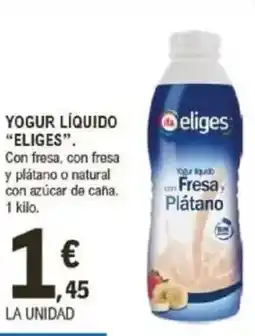 E.Leclerc IFA ELIGES Yogur líquido oferta