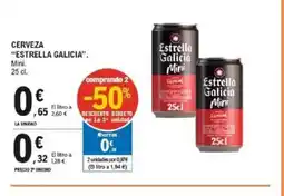 E.Leclerc ESTRELLA GALICIA Cerveza oferta