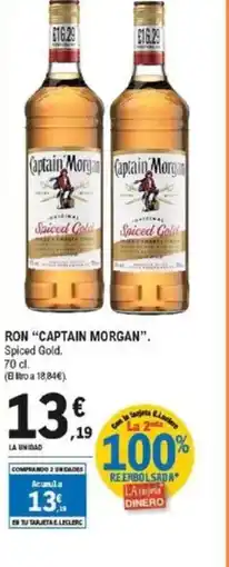 E.Leclerc CAPTAIN MORGAN Ron oferta