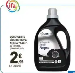 E.Leclerc SABE Detergente líquido ropa negra oferta