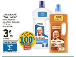 E.Leclerc DON LIMPIO Limpiahogar oferta