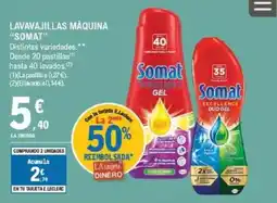 E.Leclerc SOMAT Lavavajillas máquina oferta