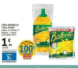 E.Leclerc BALLERINA Línea amarilla oferta