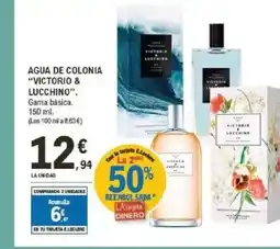 E.Leclerc VICTORIO & LUCCHINO Agua de colonia oferta