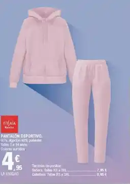 E.Leclerc Pantalón deportivo oferta