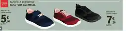 E.Leclerc Zapatilla deportiva para toda la familia oferta