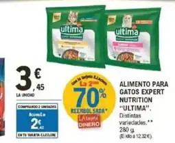 E.Leclerc ULTIMA Alimento para gatos expert nutrition oferta