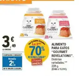 E.Leclerc GOURMET REVELATIONS Alimento para gatos oferta