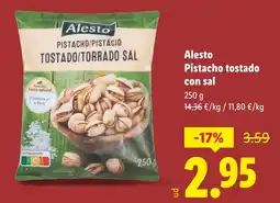 Lidl ALESTO Pistacho tostado con sal oferta
