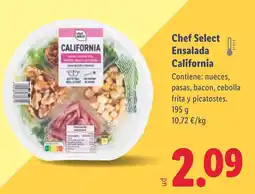 Lidl Chef Select Ensalada California oferta